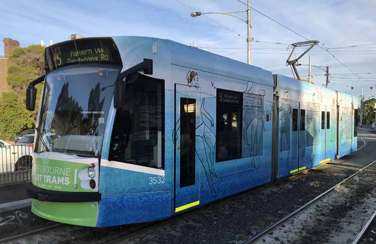 Yarra Trams Combino Art Tram 3532